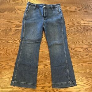 NWOT J. Crew Wide-Leg Trouser Jeans - size 31 - style k5200